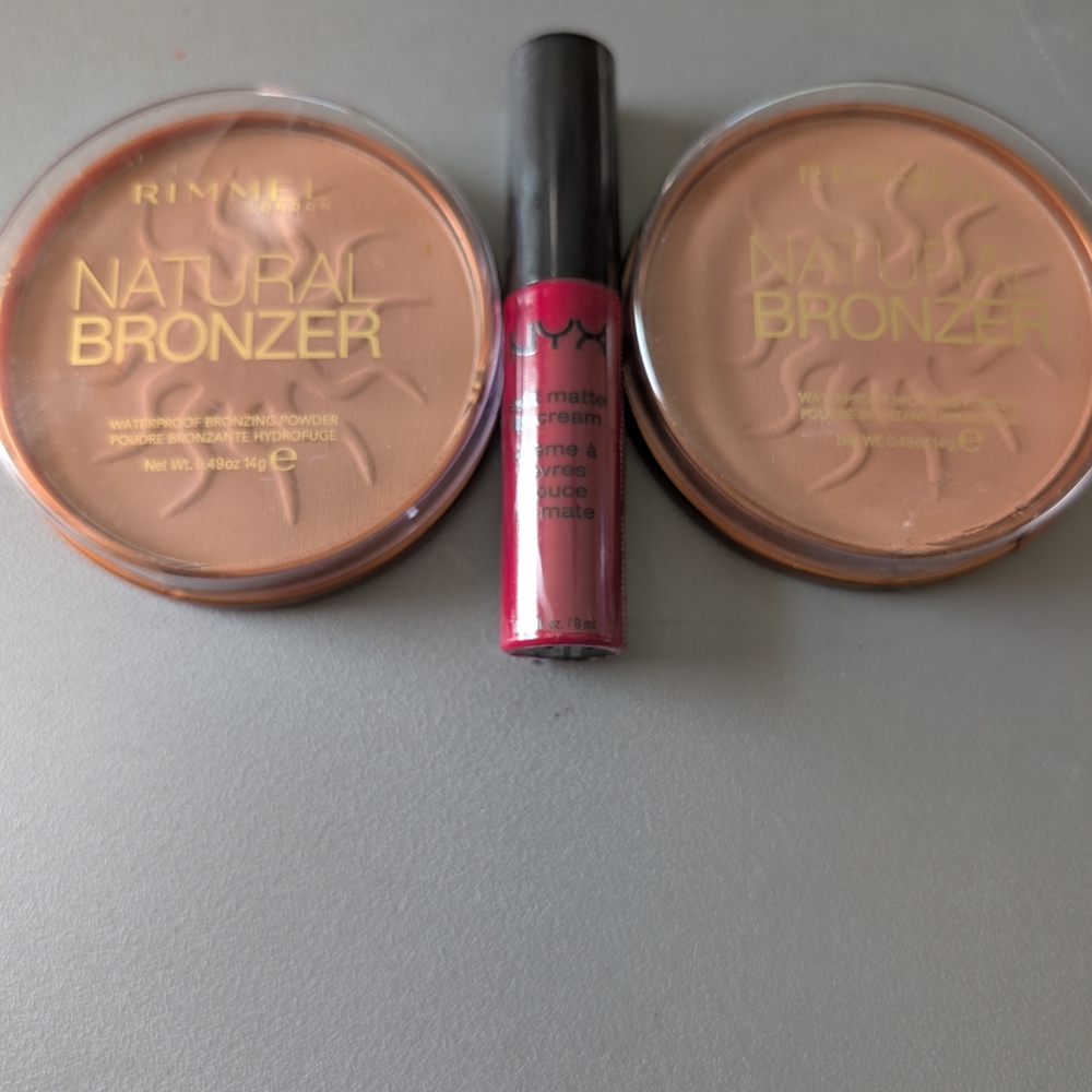 Cosmetics Bundle‎ Rimmel Bronzer 022 Nyx Monte Carlo